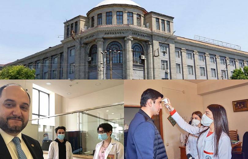 АРМЕНИЯ: В Армении в борьбу с коронавирусом подключены также студенты медицинского университета